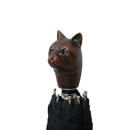 ギドゥジャン Guy de Jean 102147 折りたたみ傘 102110-cat-black ユニセックス black 折畳傘 102147 WQ00058045