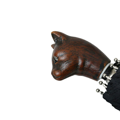 ギドゥジャン Guy de Jean 102147 折りたたみ傘 102110-cat-black ユニセックス black 折畳傘 102147 WQ00058045