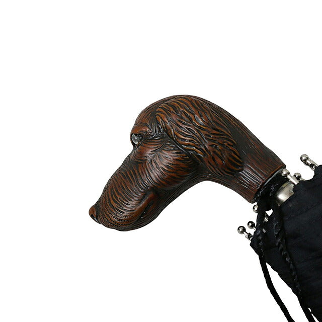 ギドゥジャン Guy de Jean 102147 折りたたみ傘 102110-greyhound-black ユニセックス black 折畳傘 102147 WQ00058046