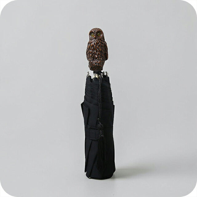 ギドゥジャン Guy de Jean 102147 折りたたみ傘 102110-owl-black ユニセックス black 折畳傘 102147 WQ00058047