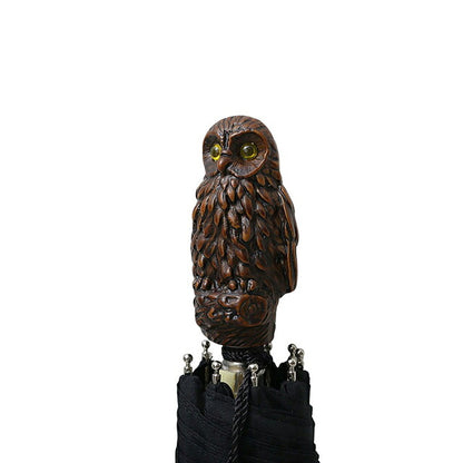 ギドゥジャン Guy de Jean 102147 折りたたみ傘 102110-owl-black ユニセックス black 折畳傘 102147 WQ00058047