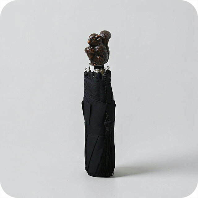 ギドゥジャン Guy de Jean 102147 折りたたみ傘 102110-squirre-black ユニセックス black 折畳傘 102147 WQ00058048