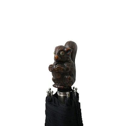 ギドゥジャン Guy de Jean 102147 折りたたみ傘 102110-squirre-black ユニセックス black 折畳傘 102147 WQ00058048