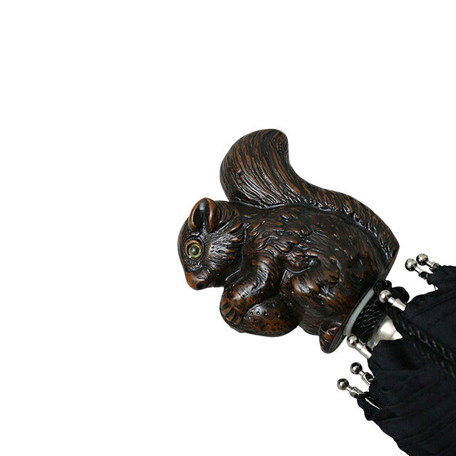ギドゥジャン Guy de Jean 102147 折りたたみ傘 102110-squirre-black ユニセックス black 折畳傘 102147 WQ00058048