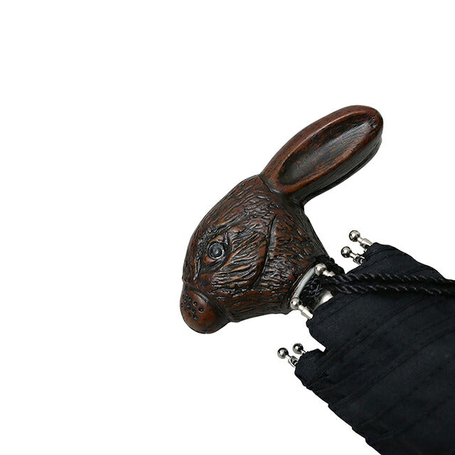 ギドゥジャン Guy de Jean 102147 折りたたみ傘 102110-rabbit-black ユニセックス black 折畳傘 102147 WQ00058049