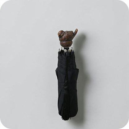 ギドゥジャン Guy de Jean 102147 折りたたみ傘 102110-bird-black ユニセックス black 折畳傘 102147 WQ00058050