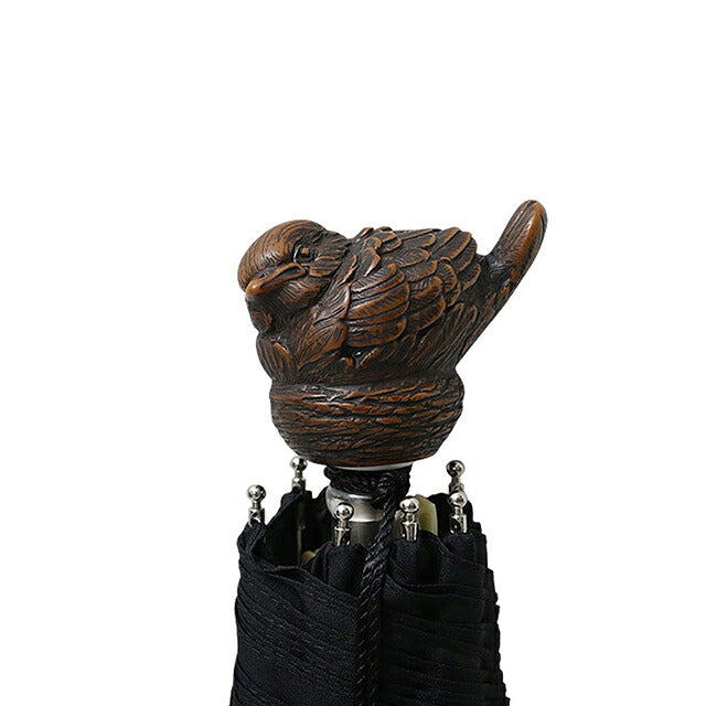 ギドゥジャン Guy de Jean 102147 折りたたみ傘 102110-bird-black ユニセックス black 折畳傘 102147 WQ00058050
