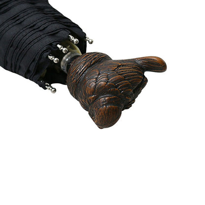 ギドゥジャン Guy de Jean 102147 折りたたみ傘 102110-bird-black ユニセックス black 折畳傘 102147 WQ00058050
