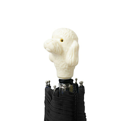 ギドゥジャン Guy de Jean 102147 折りたたみ傘 102110-poodleivory-black ユニセックス black 折畳傘 102147 WQ00058051