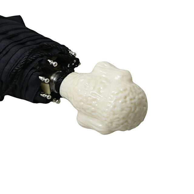 ギドゥジャン Guy de Jean 102147 折りたたみ傘 102110-poodleivory-black ユニセックス black 折畳傘 102147 WQ00058051