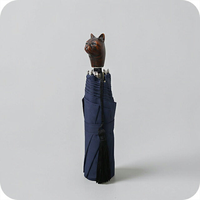 ギドゥジャン Guy de Jean 102147 折りたたみ傘 102110-cat-navy ユニセックス navy 折畳傘 102147 WQ00058054