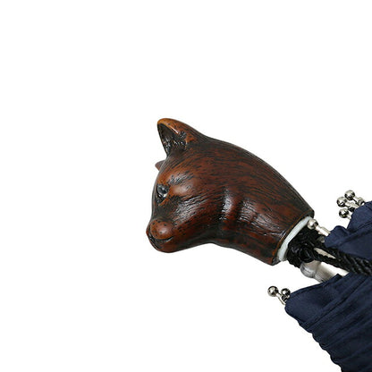ギドゥジャン Guy de Jean 102147 折りたたみ傘 102110-cat-navy ユニセックス navy 折畳傘 102147 WQ00058054