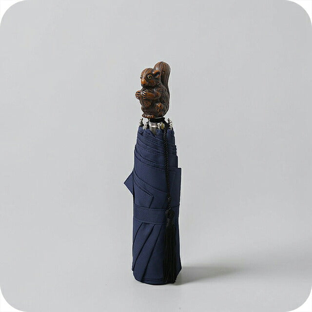 ギドゥジャン Guy de Jean 102147 折りたたみ傘 102110-squirre-navy ユニセックス navy 折畳傘 102147 WQ00058057