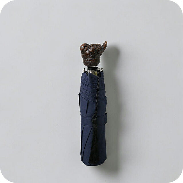 ギドゥジャン Guy de Jean 102147 折りたたみ傘 102110-bird-navy ユニセックス navy 折畳傘 102147 WQ00058059
