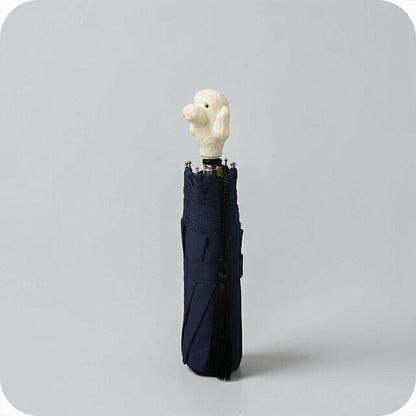 ギドゥジャン Guy de Jean 102147 折りたたみ傘 102110-poodleivory-navy ユニセックス navy 折畳傘 102147 WQ00058060