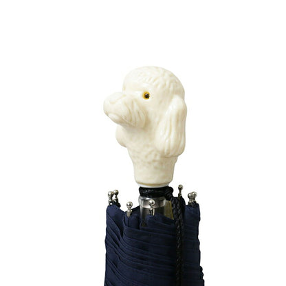 ギドゥジャン Guy de Jean 102147 折りたたみ傘 102110-poodleivory-navy ユニセックス navy 折畳傘 102147 WQ00058060
