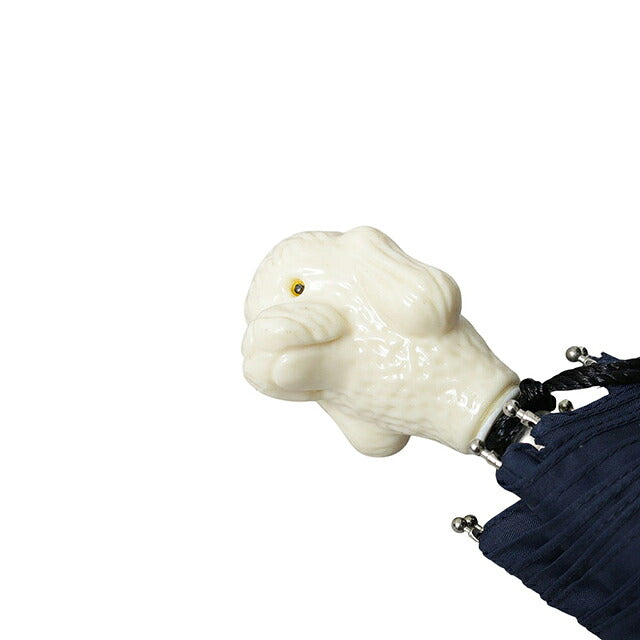 ギドゥジャン Guy de Jean 102147 折りたたみ傘 102110-poodleivory-navy ユニセックス navy 折畳傘 102147 WQ00058060