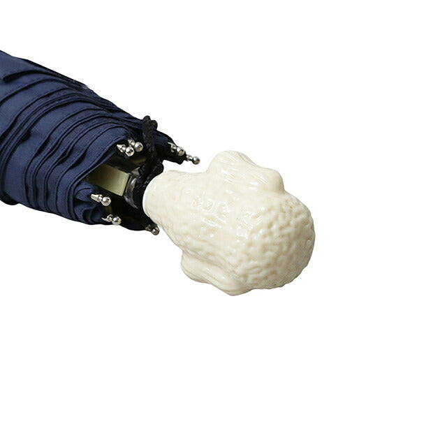 ギドゥジャン Guy de Jean 102147 折りたたみ傘 102110-poodleivory-navy ユニセックス navy 折畳傘 102147 WQ00058060