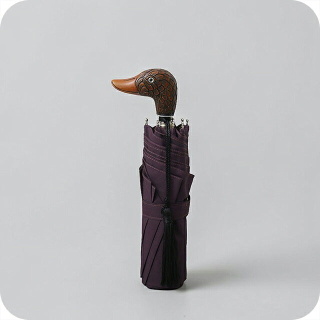 ギドゥジャン Guy de Jean 102147 折りたたみ傘 102110-duck-plum ユニセックス plum 折畳傘 102147 WQ00058061