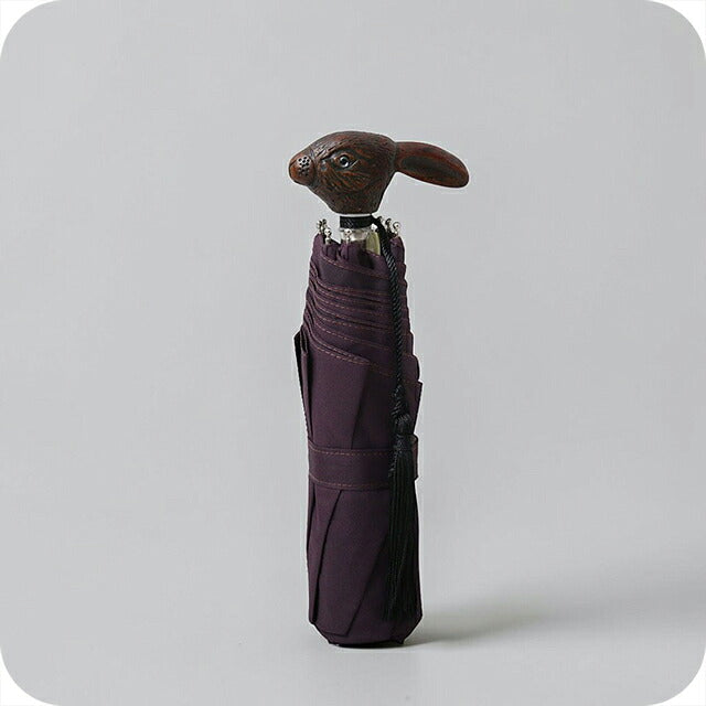 ギドゥジャン Guy de Jean 102147 折りたたみ傘 102110-rabbit-plum ユニセックス plum 折畳傘 102147 WQ00058066