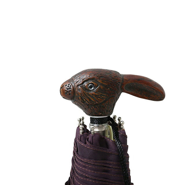 ギドゥジャン Guy de Jean 102147 折りたたみ傘 102110-rabbit-plum ユニセックス plum 折畳傘 102147 WQ00058066