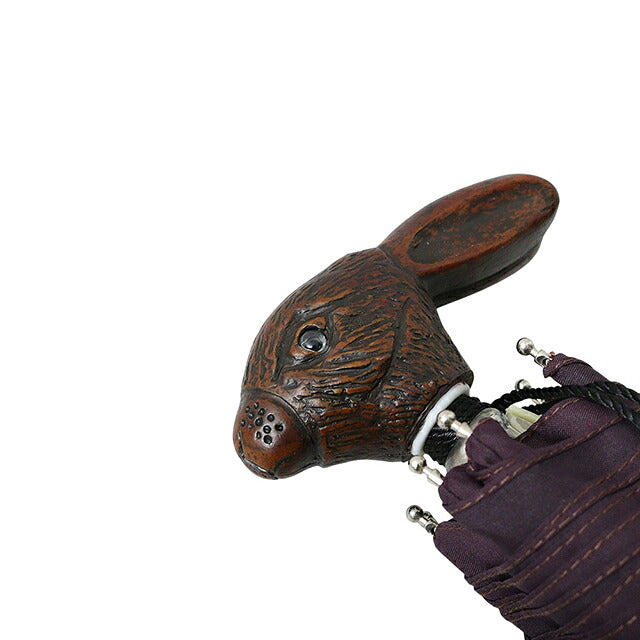 ギドゥジャン Guy de Jean 102147 折りたたみ傘 102110-rabbit-plum ユニセックス plum 折畳傘 102147 WQ00058066