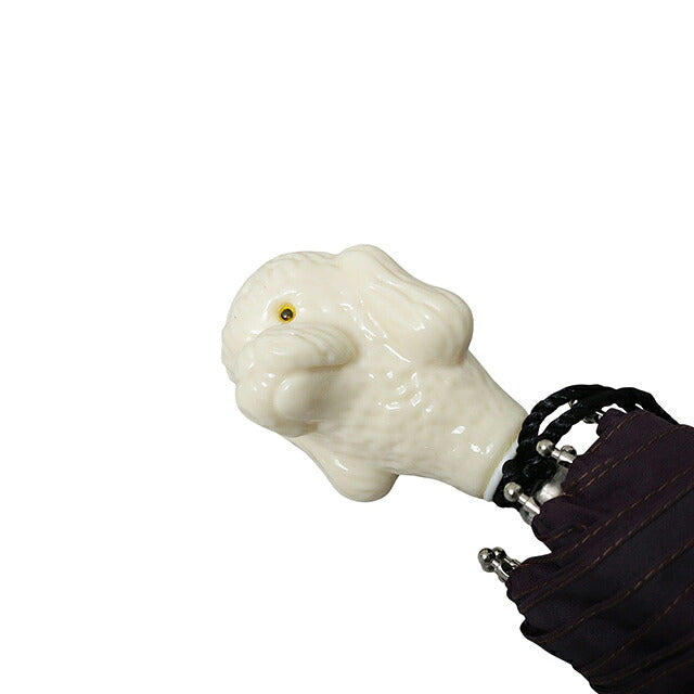 ギドゥジャン Guy de Jean 102147 折りたたみ傘 102110-poodleivory-plum ユニセックス plum 折畳傘 102147 WQ00058068