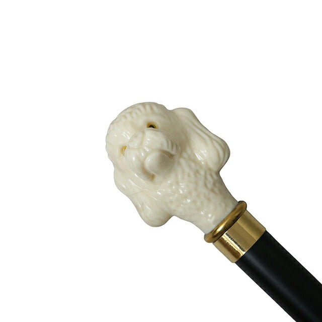 ギドゥジャン Guy de Jean TETES 長傘 classic-poodleivory-black ユニセックス black 長傘 tetes WQ00058084