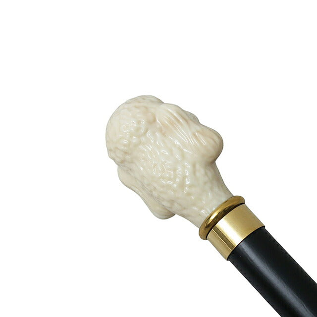ギドゥジャン Guy de Jean TETES 長傘 classic-poodleivory-black ユニセックス black 長傘 tetes WQ00058084