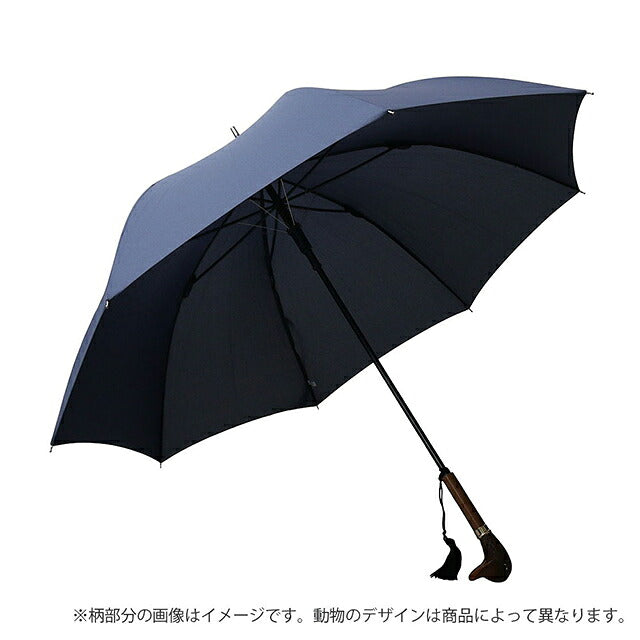 ギドゥジャン Guy de Jean TETES 長傘 classic-rabbit-navy ユニセックス navy 長傘 tetes WQ00058090