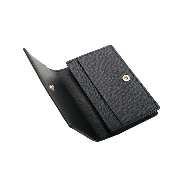 スマイソン SMYTHSON Panama Folded Card Case with Snap Closure カードケース 名刺入れ 1204389-navy ユニセックス navy カードケース WQ00058107
