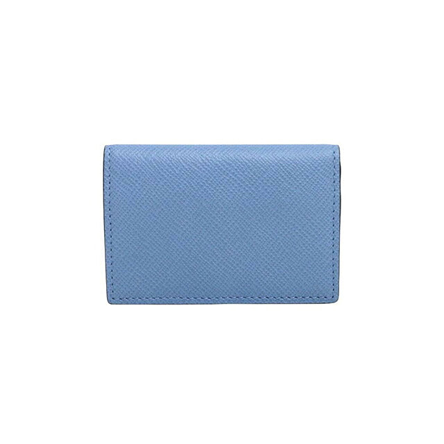 スマイソン SMYTHSON Panama Folded Card Case with Snap Closure カードケース 名刺入れ 1204390-nileblue ユニセックス nileblue カードケース WQ00058108