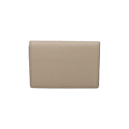 スマイソン SMYTHSON Panama Folded Card Case with Snap Closure カードケース 名刺入れ 1204392-sandstone ユニセックス sandstone カードケース WQ00058109