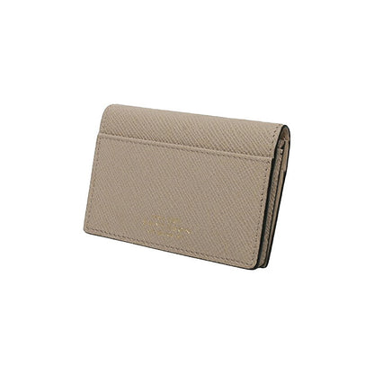 スマイソン SMYTHSON Panama Folded Card Case with Snap Closure カードケース 名刺入れ 1204392-sandstone ユニセックス sandstone カードケース WQ00058109