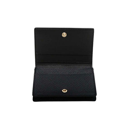スマイソン SMYTHSON Panama Folded Card Case with Snap Closure カードケース 名刺入れ 1204388-black ユニセックス black カードケース WQ00058110