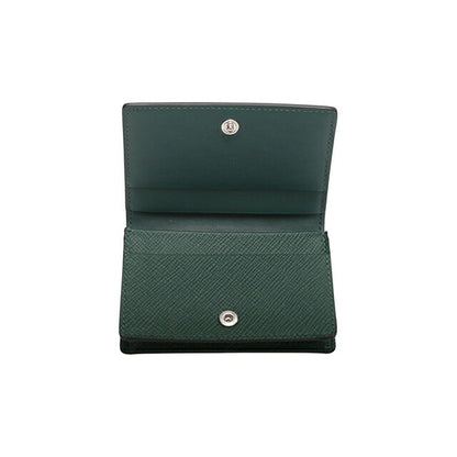 スマイソン SMYTHSON Panama Folded Card Case with Snap Closure カードケース 名刺入れ 1204393-forestgreen ユニセックス forestgreen WQ00058111