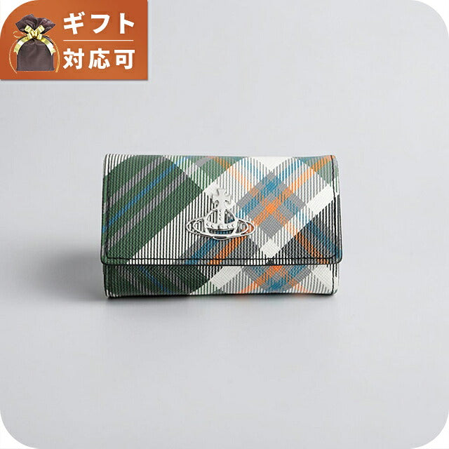 ヴィヴィアンウエストウッド VIVIENNE WESTWOOD キーケース 51020001-s0012-derby-tartan-green レディース O102 DERBY TARTAN GREEN WQ00058146