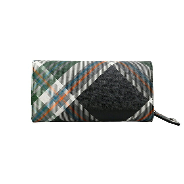 ヴィヴィアンウエストウッド VIVIENNE WESTWOOD CLASSIC LONG WALLET 長財布 51060025-s0012-derby-tartan-green レディース O102 WQ00058147