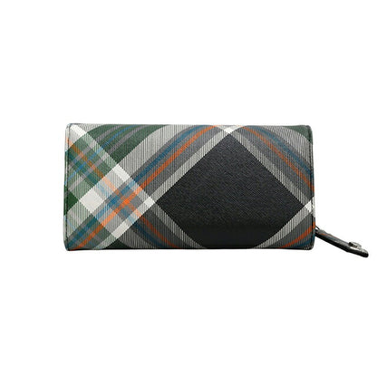 ヴィヴィアンウエストウッド VIVIENNE WESTWOOD CLASSIC LONG WALLET 長財布 51060025-s0012-derby-tartan-green レディース O102 WQ00058147