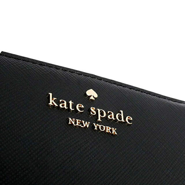 ケイトスペード KATE SPADE 二つ折り財布 二折財布 KH752-001 レディースブラック WQ00058171