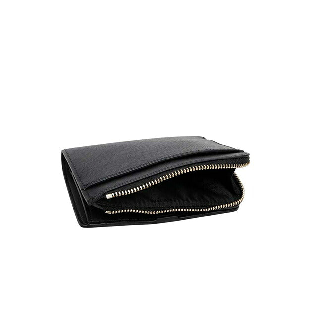 ケイトスペード KATE SPADE 二つ折り財布 二折財布スモール Lジップウォレット KN767-001 レディースブラック WQ00058174