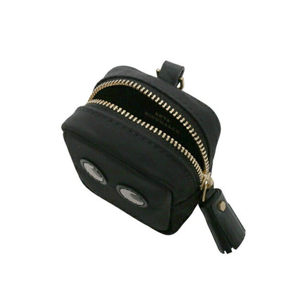 アニヤハインドマーチ ANYA HINDMARCH Eyes アイズ イヤホンポーチ イヤホンケース 193610 ユニセックス Black WQ00058211