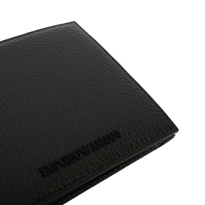 エンポリオ アルマーニ EMPORIO ARMANI 二つ折り財布 二折財布 y4r167-y068e-80001 メンズ NERO WQ00058244