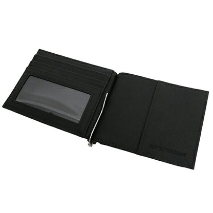 エンポリオ アルマーニ EMPORIO ARMANI マネークリップ式二つ折り財布 二折財布 y4r502-y138e-81072 メンズ BLACK WQ00058247