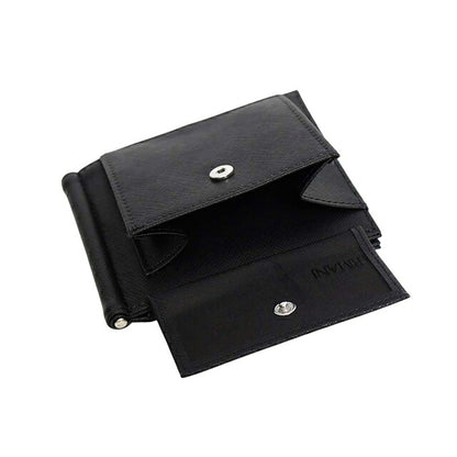 エンポリオ アルマーニ EMPORIO ARMANI マネークリップ式二つ折り財布 二折財布 y4r502-y138e-81072 メンズ BLACK WQ00058247