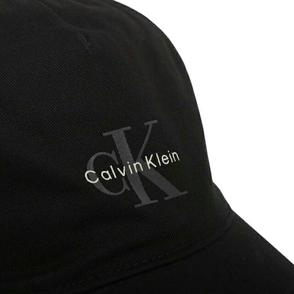 Calvin Klein MONOLOGO 印花棒球帽 棒球帽 lv04g5032g-ub1 男士黑色帽子 WQ00058273