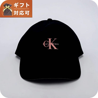 Calvin Klein MONOLOGO 印花棒球帽 棒球帽 lv04k5027g-7jr 男士黑色太阳果帽 WQ00058275