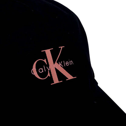 Calvin Klein MONOLOGO 印花棒球帽 棒球帽 lv04k5027g-7jr 男士黑色太阳果帽 WQ00058275