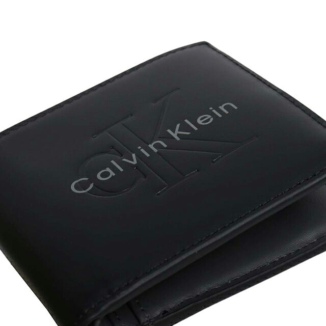 Calvin Klein CALVIN KLEIN BOLD BILLFOLD WITH COIN Bifold Wallet Bifold Wallet lv04d1156g-ub1 Men&