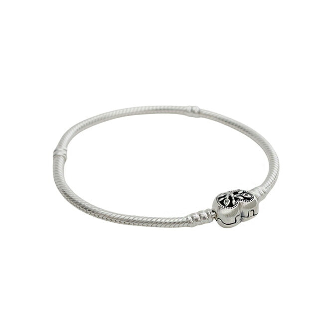 パンドラ PANDORA Family Tree Heart Clasp Snake Chain Braceletアクセサリーブレスレット 598827c01-18 レディースシルバー WQ00058323